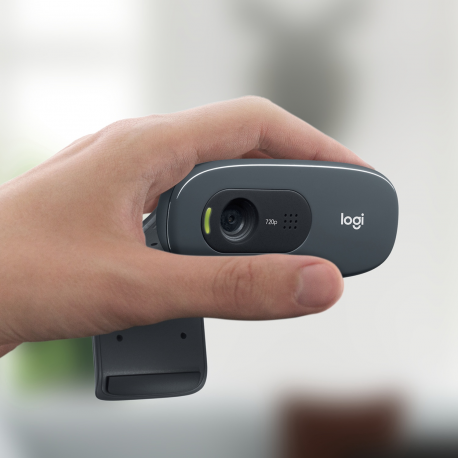 Logitech HD Webcam C270 - Webcam - colour - 1280 x 720 - audio - USB 2.0 - 9