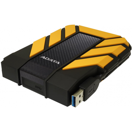 ADATA HD710P - Hard drive - 2 TB - external (portable) - 2.5" - USB 3.1 - yellow - 2