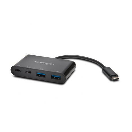 Kensington CH1000 - Hub - 2 x USB 3.1 + 2 x USB-C - desktop - 0