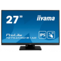 iiyama ProLite T2754MSC-B1AG - LED monitor - 27" - touchscreen - 1920 x 1080 Full HD (1080p) @ 60 Hz - IPS - 300 cd/m² - 1000:1 - 4 ms - HDMI, VGA - speakers - matte black