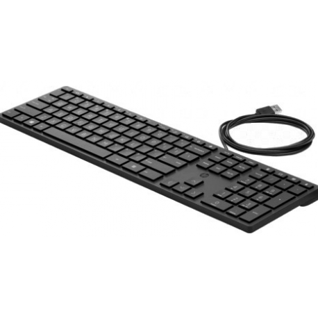 HP Desktop 320K - Keyboard - for EliteBook 830 G6; ZBook 15u G4, 15u G5, 15u G6, 15v G5, 17 G4, 17 G5, 17 G6, Create G7 - 0