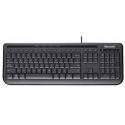 Microsoft Wired Keyboard 600 - Keyboard - USB - UK - black
