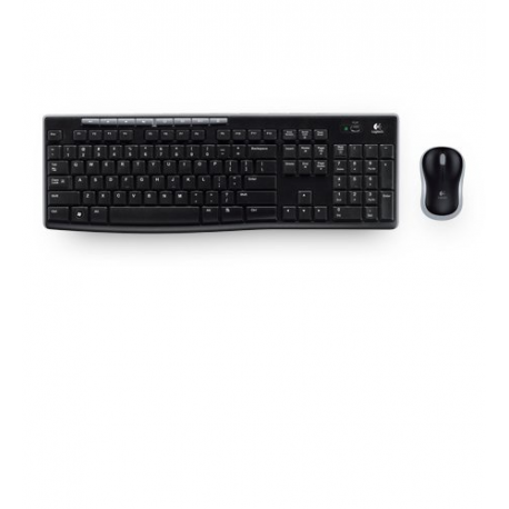 Logitech MK270 Wireless Combo - Keyboard and mouse set - wireless - 2.4 GHz - German - for exone go Workstation 1575 - 2