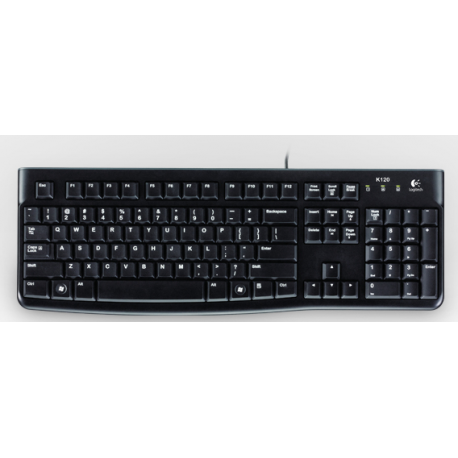 Logitech K120 - Keyboard - USB - Swiss - OEM - 1
