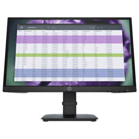HP P22 G4 - P-Series - LED monitor - 21.5" - 1920 x 1080 Full HD (1080p) @ 60 Hz - IPS - 250 cd / m² - 1000:1 - 5 ms - HDMI, VGA, DisplayPort - black - for HP 250 G9; Elite 600 G9, 800 G9; EliteBook 830 G6; Pro 260 G9, 290 G9; ZBook Firefly 14 G9 - 0
