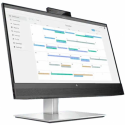 HP E24mv G4 Conferencing Monitor - E-Series - LED monitor - 23.8" - 1920 x 1080 Full HD (1080p) @ 60 Hz - IPS - 250 cd / m² - 1000:1 - 5 ms - HDMI, VGA, DisplayPort - speakers - silver, black head - for HP EliteBook 745 G5, 830 G5, 830 G6, 840 G5, 840 G6