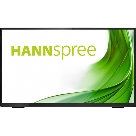 HANNS.G HT248PPB - HT Series - LED monitor - 23.8" - touchscreen - 1920 x 1080 Full HD (1080p) @ 60 Hz - 250 cd / m² - 3000:1 - 8 ms - HDMI, VGA, DisplayPort - speakers - black texture - 0
