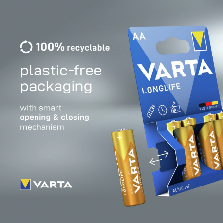 Varta Longlife - Battery 24 x AA  /  LR6 - alkaline-manganese - 2750 mAh - 3