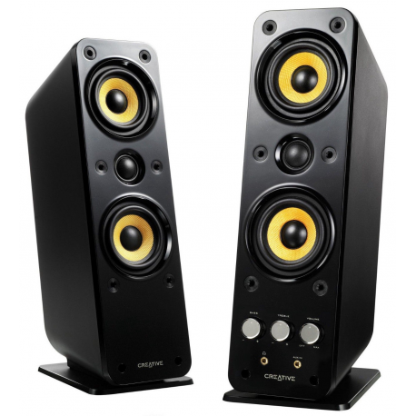 Creative GigaWorks T40 Series II - Speakers - For PC - 32 Watt (Total) - 2-way - gloss black - 0