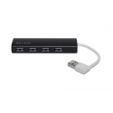 Belkin Ultra-Slim Travel - hub - 4 ports