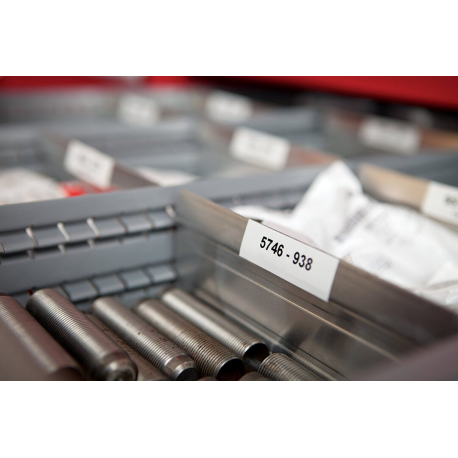 DYMO Rhino 4200 Kit - Labelmaker - B / W - thermal transfer - Roll (1.9 cm) - cutter - 9