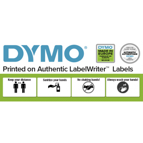 DYMO LabelWriter Extra Large Shipping Labels - 104 x 159 mm 220 label(s) (1 roll(s) x 220) shipping labels - for DYMO LabelWriter 4XL - 6