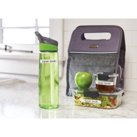 DYMO D1 - Nylon - permanent adhesive - black on white - Roll (1.9 cm x 3.5 m) 1 cassette(s) flexible label tape - for LabelMANAGER 360D, 420P, 420P Kit, 500TS, PC2, PnP - 8