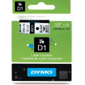 DYMO D1 - Self-adhesive - black on white - Roll (1.2 cm x 7 m) 1 cassette(s) label tape - for LabelMANAGER 100, 160, 210, 220, 260, 280, 300, 360, 420, Wireless PnP; LabelPOINT 250