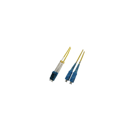 MicroConnect - Network cable - SC/PC single-mode (M) to LC/PC single-mode (M) - 1.5 m - fibre optic - 9 / 125 micron - OS2 - halogen-free - 0