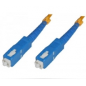 MicroConnect - Network cable - SC/UPC single-mode (M) to SC/UPC single-mode (M) - 5 m - fibre optic - 9 / 125 micron - halogen-free - yellow