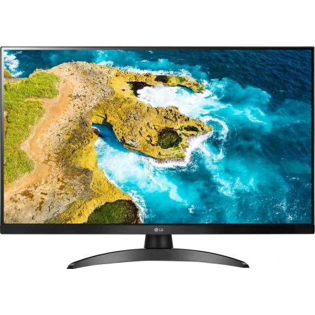 LG 27TQ615S-PZ - TQ615S - LED monitor with TV tuner - Smart - 27" - 1920 x 1080 Full HD (1080p) - IPS - 250 cd / m² - 1000:1 - 14 ms - 2xHDMI - speakers - black - 0