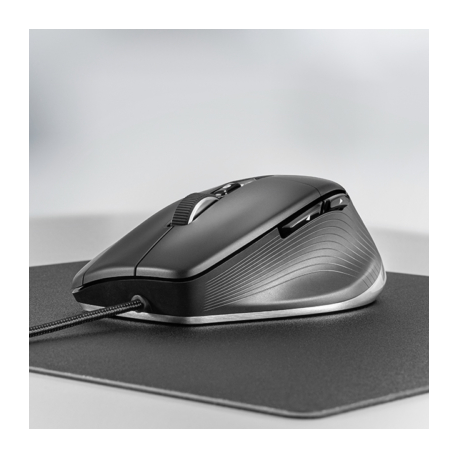 3Dconnexion CadMouse Pro - Mouse - ergonomic - optical - 7 buttons - wired - 1