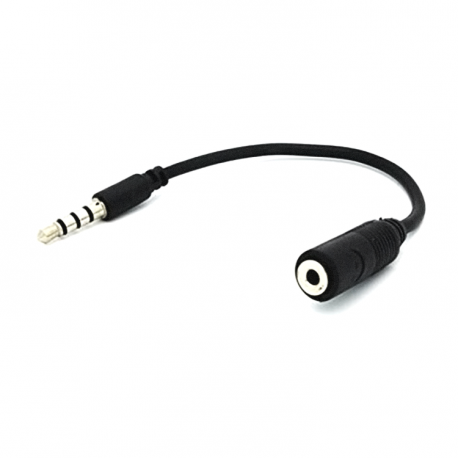 Zebra - Headset adapter - micro jack female to mini jack male - for Zebra TC51, TC52, TC56, TC57, TC57x - 0
