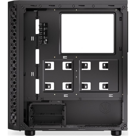 Endorfy Signum 300 ARGB - Mid tower - ATX - windowed side panel (tempered glass) - no power supply (ATX) - black - USB / Audio - 6