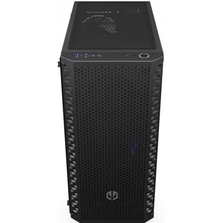 Endorfy Signum 300 Air - Mid tower - ATX - windowed side panel (tempered glass) - no power supply (ATX) - black - USB / Audio - 3