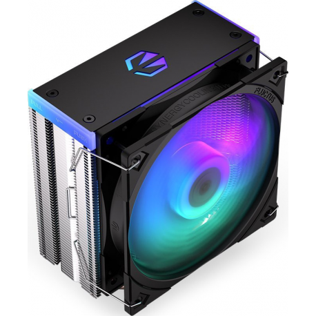 Endorfy Fera 5 ARGB - Processor cooler - (for: LGA775, LGA1156, AM2, AM2+, LGA1366, AM3, LGA1155, AM3+, FM1, FM2, LGA1150, FM2+, LGA2011-3, LGA1151, LGA2011 (Square ILM), AM4, LGA2066, LGA1200, LGA1700, AM5) - 120 mm - black - 4