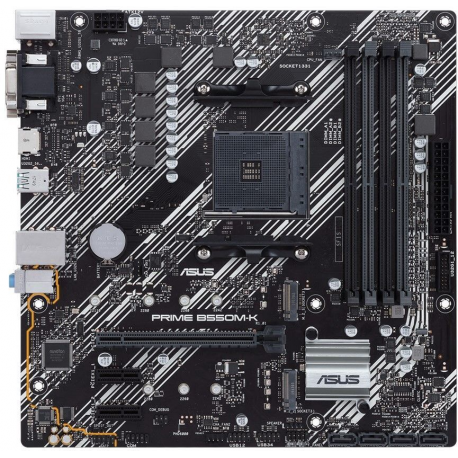 MB AMD B550 SAM4 MATX/PRIME B550M-K ASUS - 0