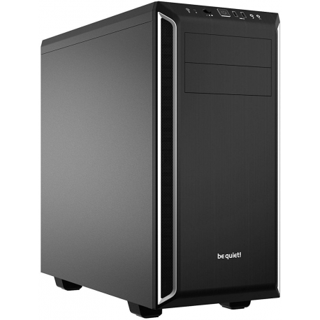 be quiet! PURE BASE 600 - Tower - ATX - no power supply (ATX / PS/2) - silver - USB/Audio - 0