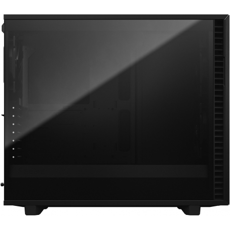 Fractal Design Define 7 - Tempered Glass Edition - tower - extended ATX - windowed side panel (tempered glass) - no power supply (ATX) - black - USB/Audio - 2