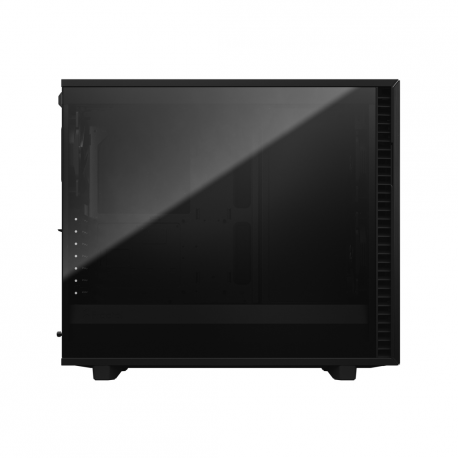 Fractal Design Define 7 - Tempered Glass Edition - tower - extended ATX - windowed side panel (tempered glass) - no power supply (ATX) - black - USB/Audio - 12