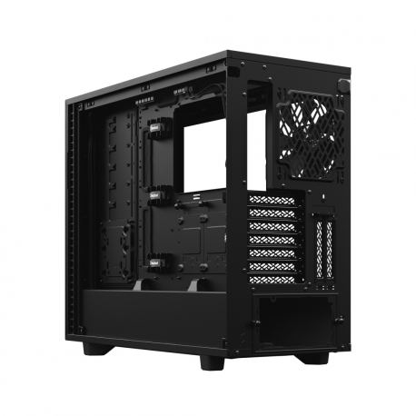 Fractal Design Define 7 - Tempered Glass Edition - tower - extended ATX - windowed side panel (tempered glass) - no power supply (ATX) - black - USB/Audio - 22