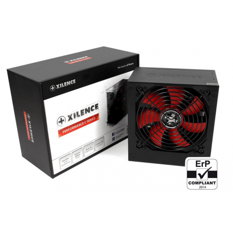 Xilence Performance C Series XP600 - Power supply (internal) - AC 200-240 V - 600 Watt - active PFC - 2
