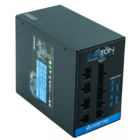 Chieftec Proton Series BDF-850C - Power supply (internal) - ATX12V 2.3 - 80 PLUS Bronze - AC 115-230 V - 850 Watt - active PFC - 2