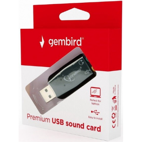 Gembird SC-USB2.0-01 - sound card - 2
