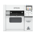 Epson ColorWorks CW-C4000E (BK) - Label printer - colour - ink-jet - Roll (10.2cm) - 1200 x 1200 dpi - up to 100 mm / sec (mono)  /  up to 100 mm / sec (colour) - USB, USB host - cutter