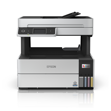 Epson EcoTank L6490 - Multifunction printer - colour - ink-jet - refillable - A4 (210 x 297 mm) (original) - A4 / Legal (media) - up to 17 ppm (printing) - 250 sheets - 33.6 Kbps - USB, LAN, Wi-Fi - 7