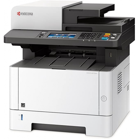 Kyocera ECOSYS M2735dw - Multifunction printer - B/W - laser - Legal (216 x 356 mm) (original) - A4/Legal (media) - up to 35 ppm (printing) - 350 sheets - 33.6 Kbps - USB 2.0, Gigabit LAN, USB host, Wi-Fi - 2