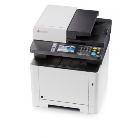 Kyocera ECOSYS M5526cdw - Multifunction printer - colour - laser - Legal (216 x 356 mm) / A4 (210 x 297 mm) (original) - A4 / Legal (media) - up to 26 ppm (copying) - up to 26 ppm (printing) - 300 sheets - 33.6 Kbps - USB 2.0, Gigabit LAN, USB host, Wi-Fi - 5