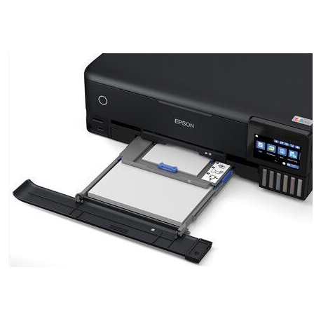 Epson EcoTank L8180 - Multifunction printer - colour - ink-jet - A3 (media) - up to 16 ppm (printing) - 100 sheets - USB, LAN, USB host, Wi-Fi(ac) - 20