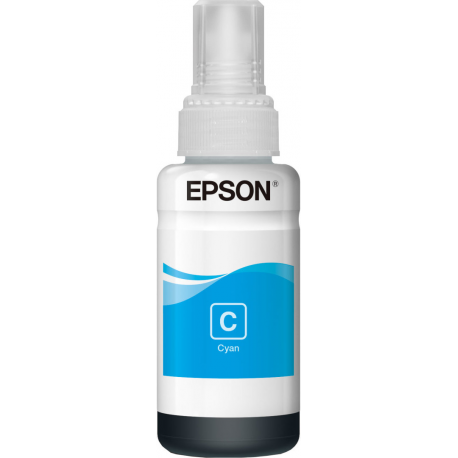 Epson T6642 - 70 ml - cyan - original - ink refill - for EcoTank ET-14000, ET-16500, ET-2500, ET-2550, ET-2600, ET-2650, ET-3600, ET-4500, ET-4550 - 2