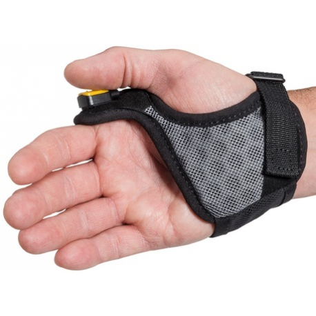 Zebra Enterprise - Barcode scanner hand mount and hand wrap - right - small - for Zebra RS5100 - 3