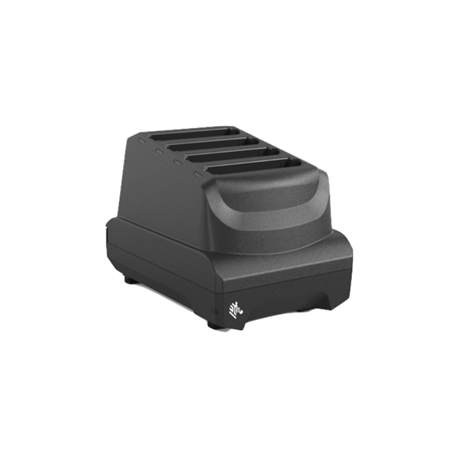 User swappable spare battery cup to charge 4 TC53/TC58 spare Li-ion batteries on a legacy TC5x five-slot ShareCradle. This cup m - 0