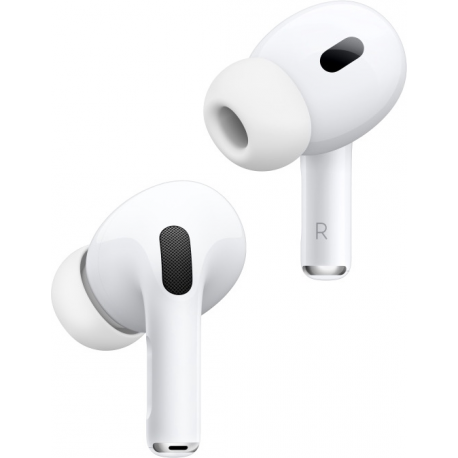 Apple AirPods Pro - 2nd generation - true wireless earphones with mic - in-ear - Bluetooth - active noise cancelling - white - 1