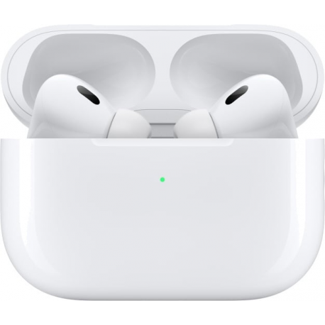 Apple AirPods Pro - 2nd generation - true wireless earphones with mic - in-ear - Bluetooth - active noise cancelling - white - 2