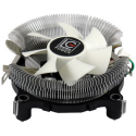 LC Power Cosmo Cool - Processor cooler - (for: LGA775, LGA1156, AM2, AM2+, AM3, LGA1155, AM3+, FM1, FM2, LGA1150) - aluminium - 80 mm - white, silver