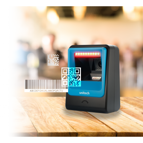 Unitech TS100 - Barcode scanner - portable - 2D imager - 60 frames  /  sec - USB - 1