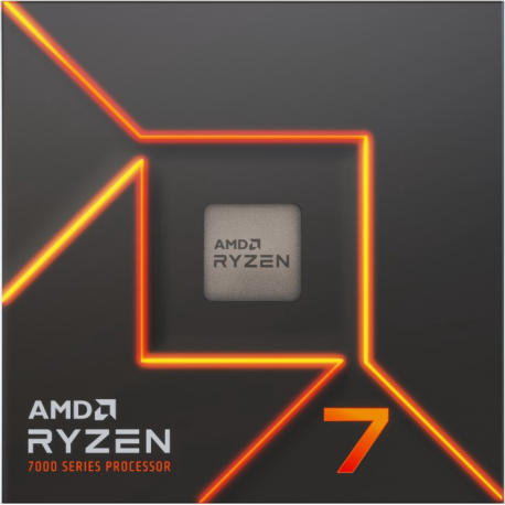 AMD Ryzen 7 7700 - 3.8 GHz - 8-core - 16 threads - 32 MB cache - Socket AM5 - Box - 1