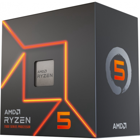 AMD Ryzen 5 7600 - 3.8 GHz - 6-core - 12 threads - 32 MB cache - Socket AM5 - Box - 2