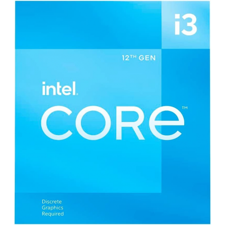 Intel Core i3 13100F - 3.4 GHz - 4 cores - 8 threads - 12 MB cache - FCLGA1700 Socket - Box - 1