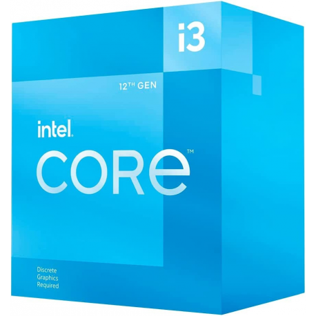 Intel Core i3 13100F - 3.4 GHz - 4 cores - 8 threads - 12 MB cache - FCLGA1700 Socket - Box - 2